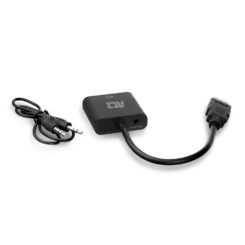 ACT 0,15 meter HDMI-A male naar VGA female adapter, met audio - Afbeelding 4