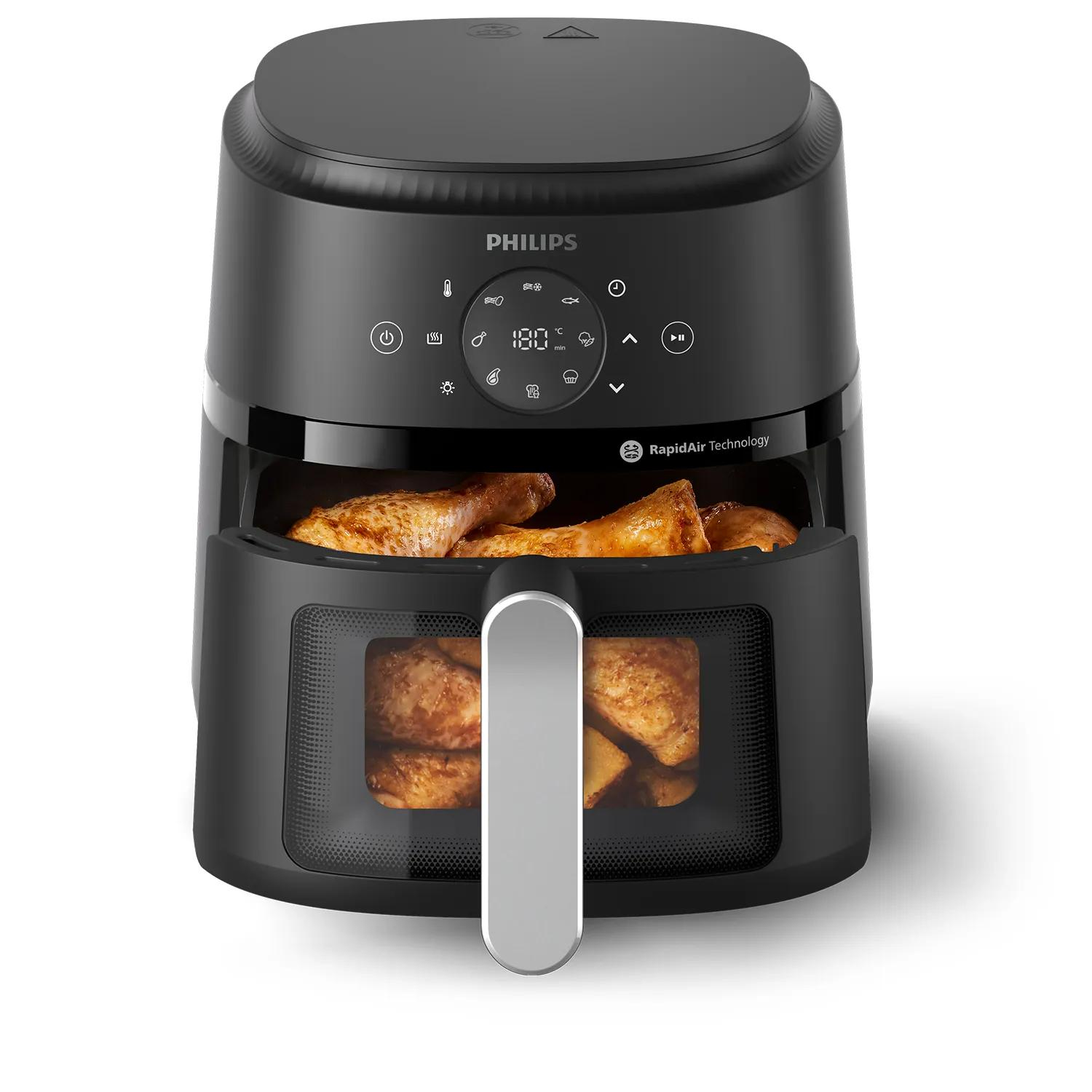 Philips 2000 series NA221/00 Airfryer 2000-serie, 4,2 l (zilver) - Afbeelding 4