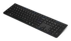 Lenovo 4Y41R64507 toetsenbord Thuis/Werk RF-draadloos + Bluetooth Belgisch, Engels Zwart - Afbeelding 3