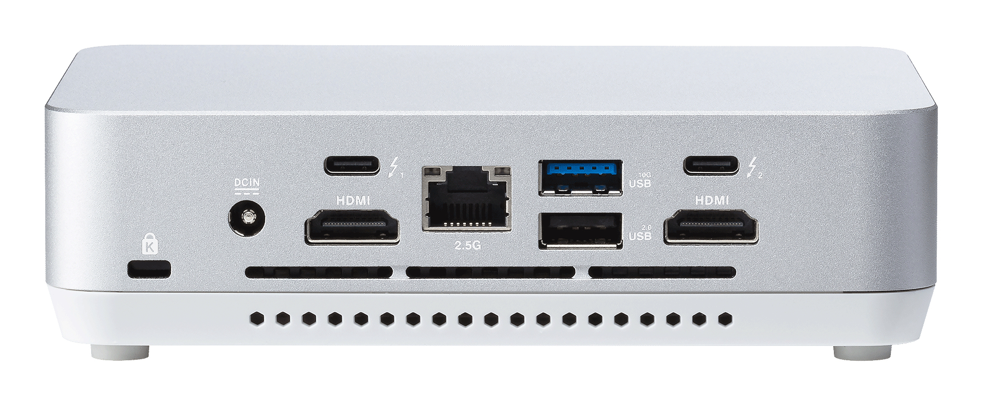 ASUS NUC 14 Pro+ RNUC14RVSU9089A2I Intel Core Ultra 9 185H 32 GB DDR5-SDRAM 1 TB SSD Windows 11 Home UCFF Mini PC Wit - Afbeelding 4