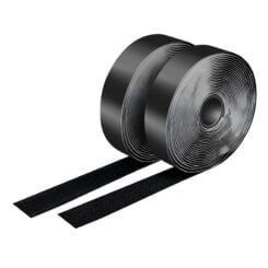 LogiLink KAB0080 kabelbinder Velcro cable tie Zwart 2 stuk(s) - Afbeelding 2