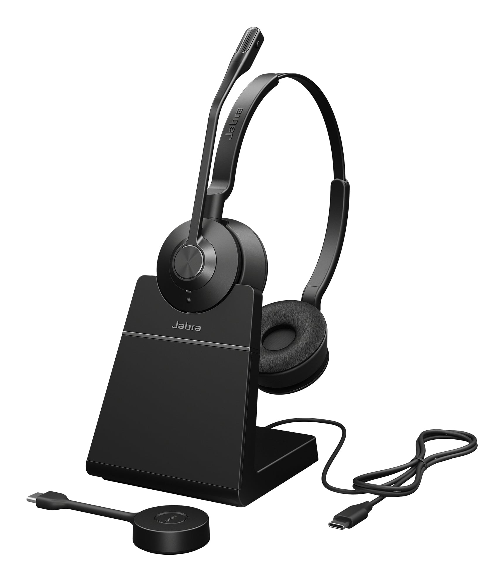 Jabra Engage 55 SE Headset Draadloos Hoofdband Kantoor/callcenter Zwart - Afbeelding 2