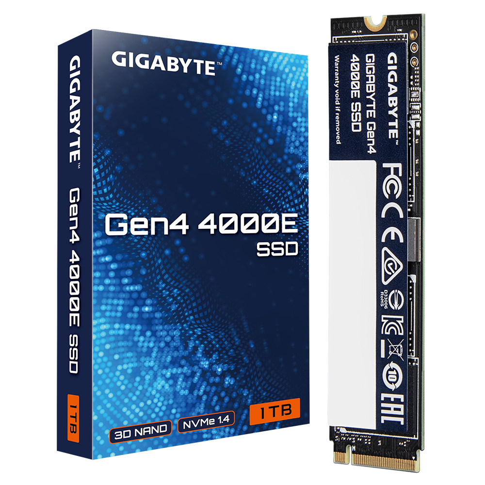 GIGABYTE Gen4 4000E 1 TB M.2 PCI Express 4.0 NVMe 3D NAND - Afbeelding 6
