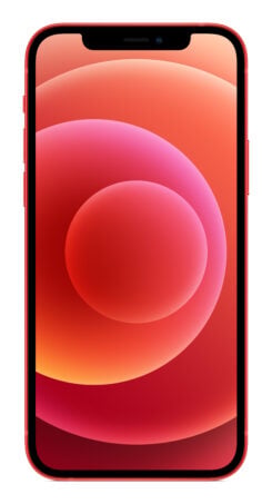 Forza Refurbished Apple iPhone 12 256GB Red Refurbished licht gebruikt