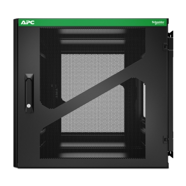 APC NetShelter WX AR112SM - 19inch Wand patchkast, 12U/HE, 800MM diep, Zijmontage, Gemonteerd - Afbeelding 3