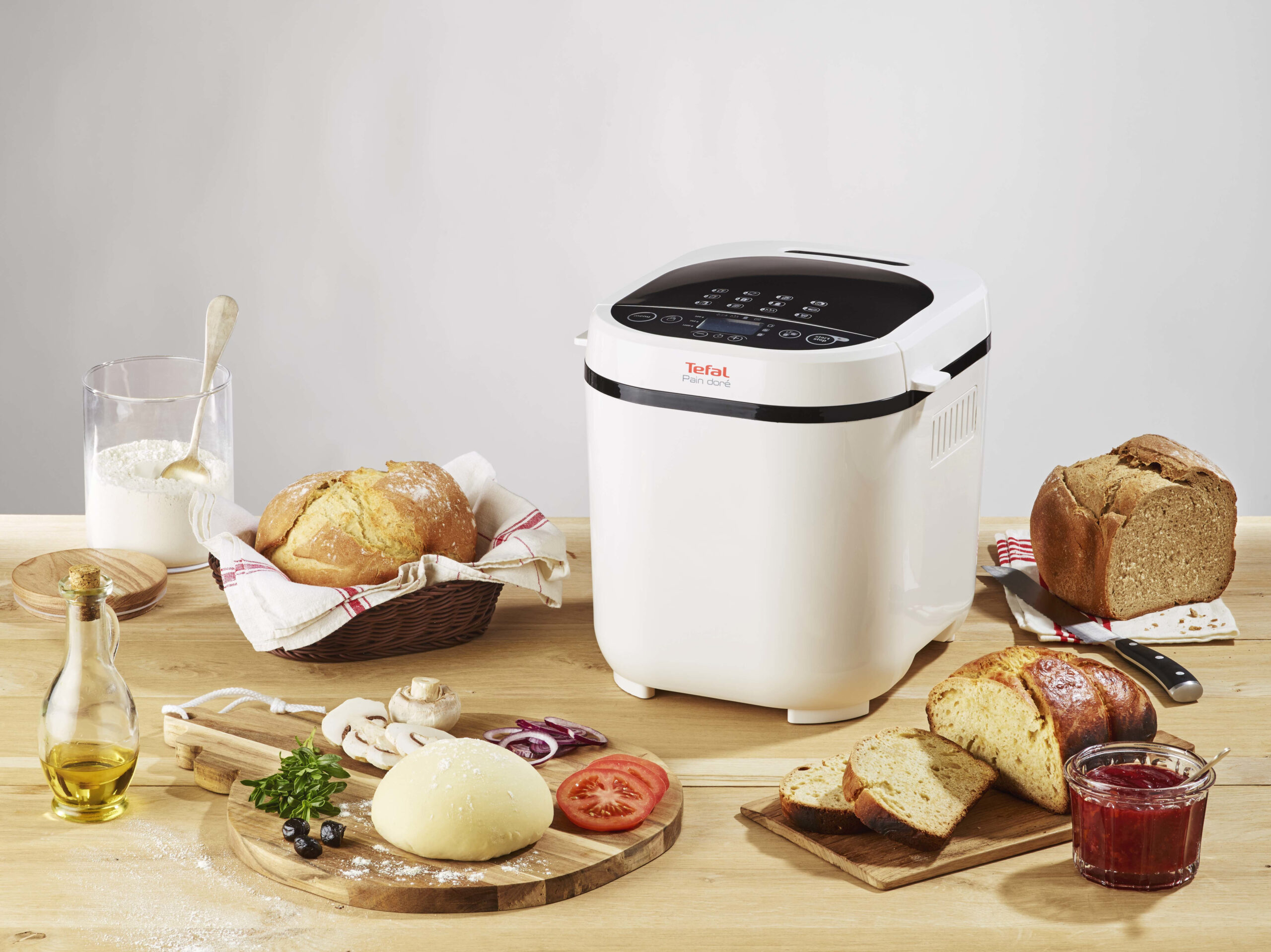 Tefal Broodbakmachine Pain Doré wit/grijs PF2101 - Afbeelding 5