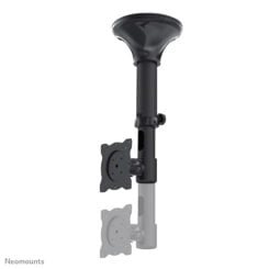 Neomounts FPMA-C025BLACK Monitor/TV-beugel plafond 10-30" - h 37-47 cm - kantelbaar - Afbeelding 5