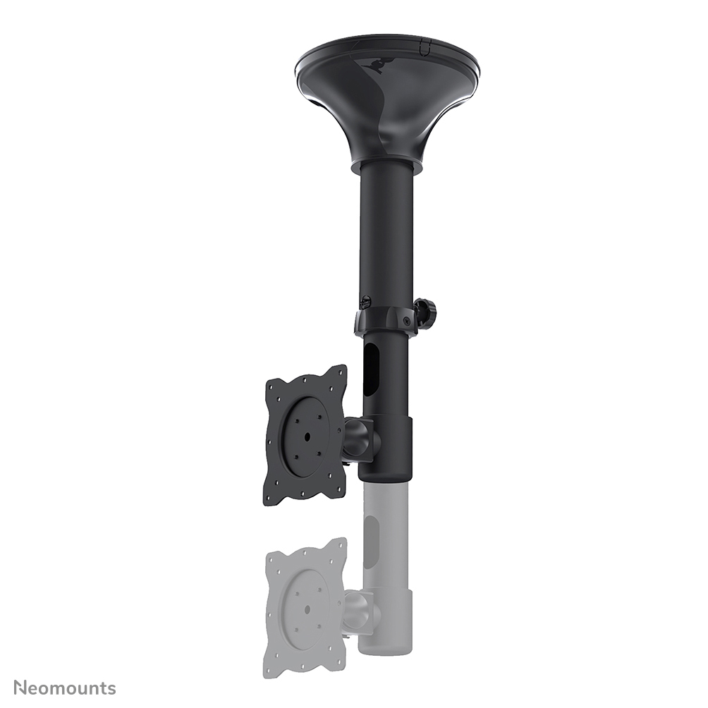 Neomounts FPMA-C025BLACK Monitor/TV-beugel plafond 10-30" - h 37-47 cm - kantelbaar - Afbeelding 5