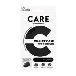 PanzerGlass CARE™ by ® Wallet Case w. Kickstand Samsung Galaxy A56 5G mobiele telefoon behuizingen 17 cm (6.7") Hoes Zwart - Afbeelding 5