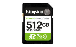 Kingston Technology 512GB SDXC Canvas Select Plus Gen3 150MB/s C10 UHS-I U3 V30 - Afbeelding 2