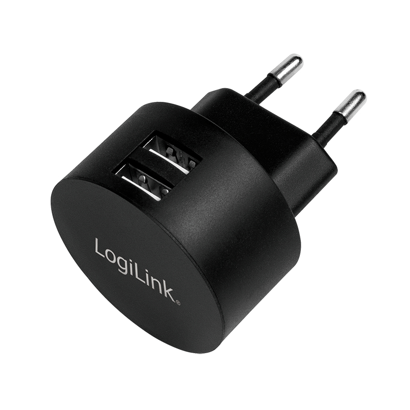 LogiLink PA0218 oplader voor mobiele apparatuur Universeel Zwart AC Binnen