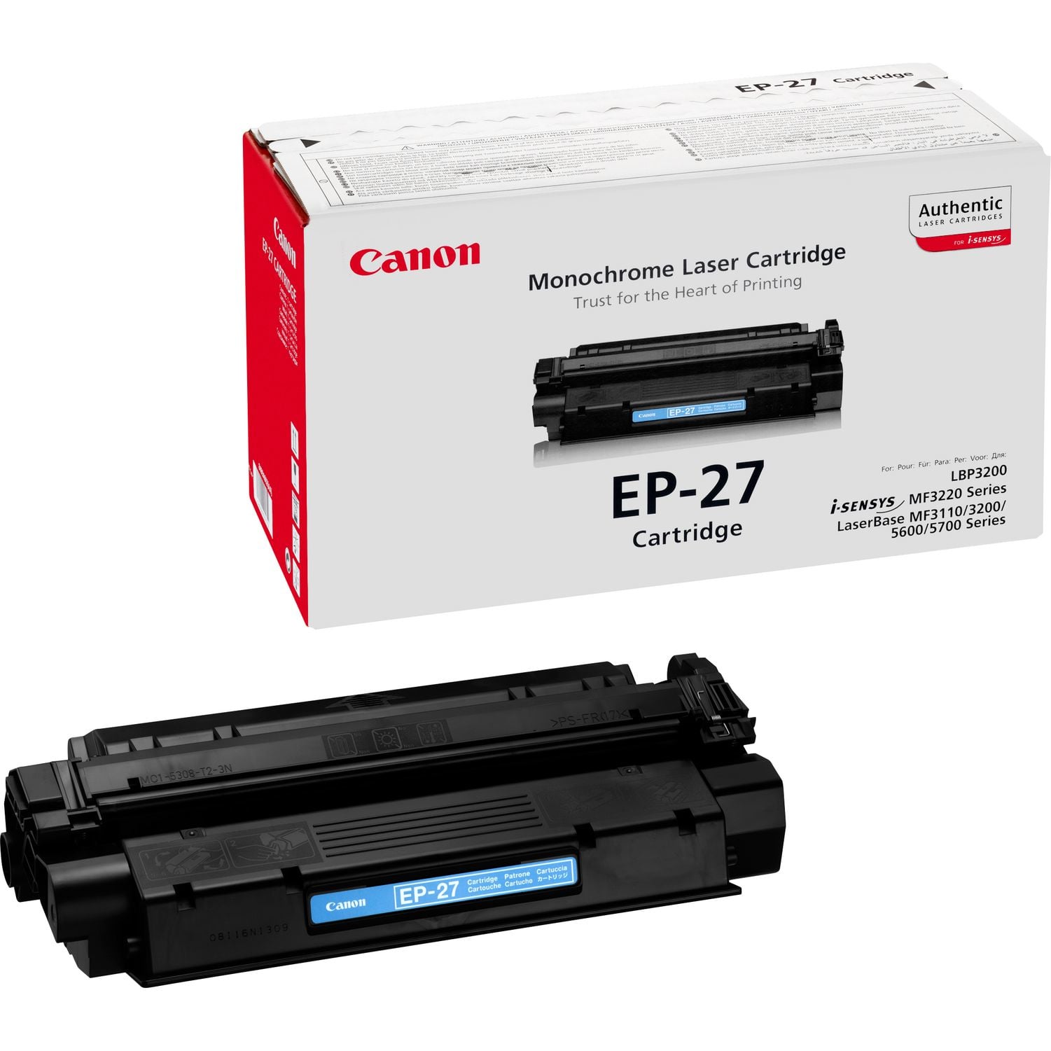 Canon EP-27 tonercartridge 1 stuk(s) Origineel Zwart - Afbeelding 5
