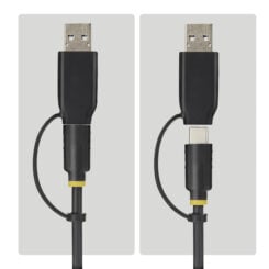 StarTech.com USB-C/USB-A naar M.2 NVMe en 2.5in/3.5in SATA Adapter, 10Gbps, Tool-Free Externe SSD Hard Drive Lezer, B+M/M-Key - Afbeelding 4