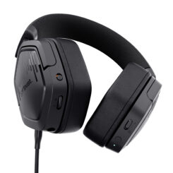 Trust GXT 493 Carus Gaming Headset - Draadloze gamingheadset – Bluetooth en USB verbinding – Afneembare microfoon – Zwart - Afbeelding 4