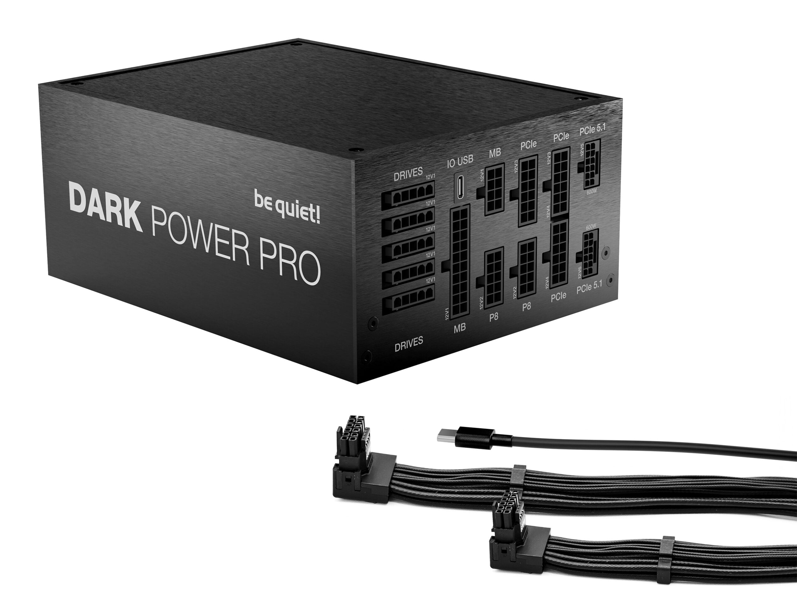 be quiet! Dark Power Pro 14 IO power supply unit 1300 W 20+4 pin ATX ATX Zwart - Afbeelding 3