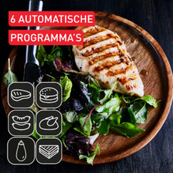 Tefal OptiGrill Eco Design OptiGrill GC71EL Intelligente contactgrill - Keramische platen - 6 automatische programma's - Afbeelding 6