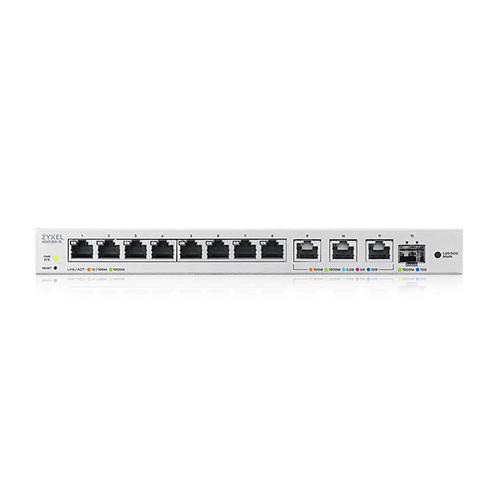 Zyxel XGS1250-12 Managed L2 10G Ethernet (100/1000/10000) Grijs - Afbeelding 3