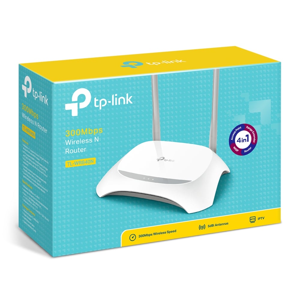TP-Link TL-WR840N draadloze router Fast Ethernet Single-band (2.4 GHz) Grijs, Wit - Afbeelding 5