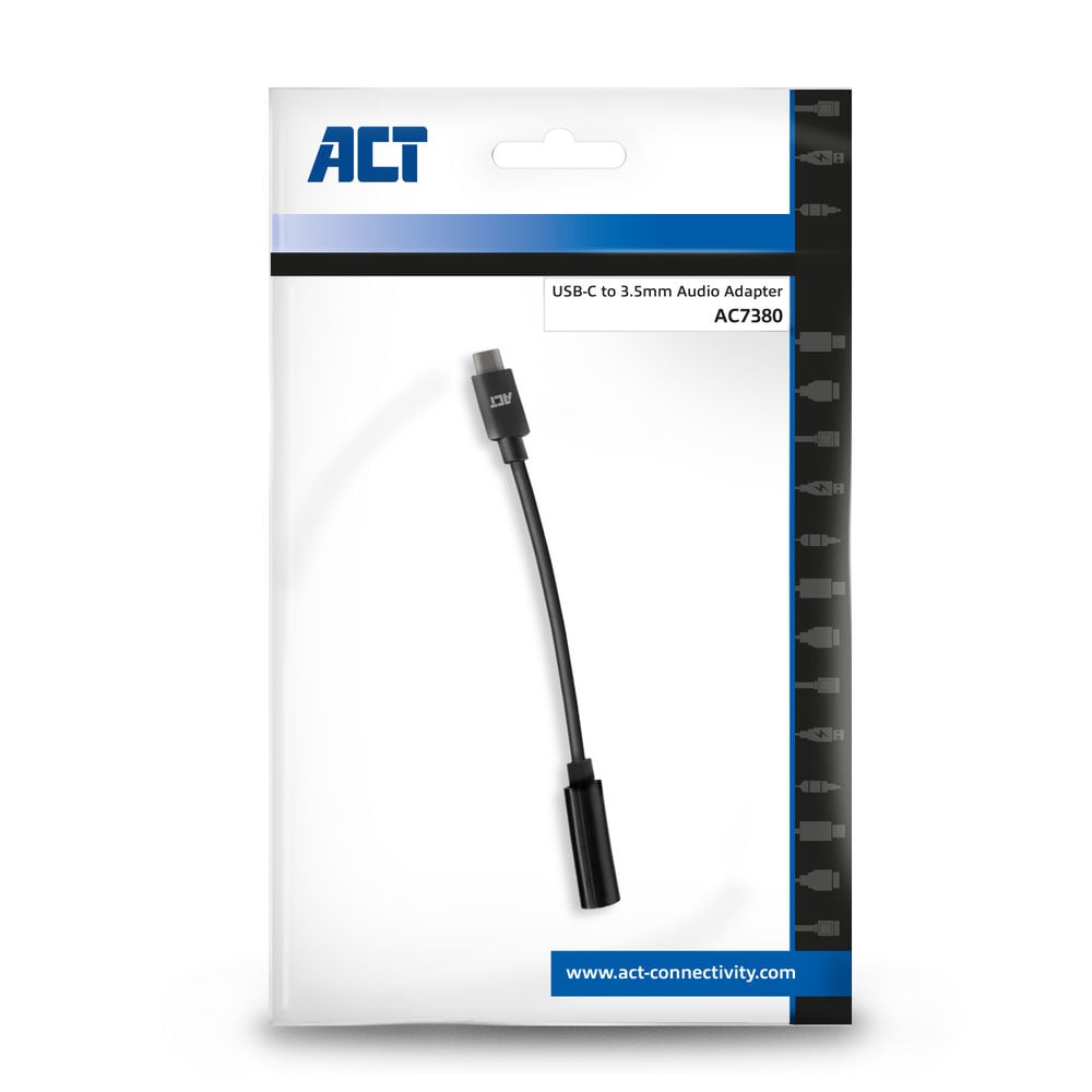 ACT USB-C naar 3.5mm jack audio adapter - Afbeelding 5