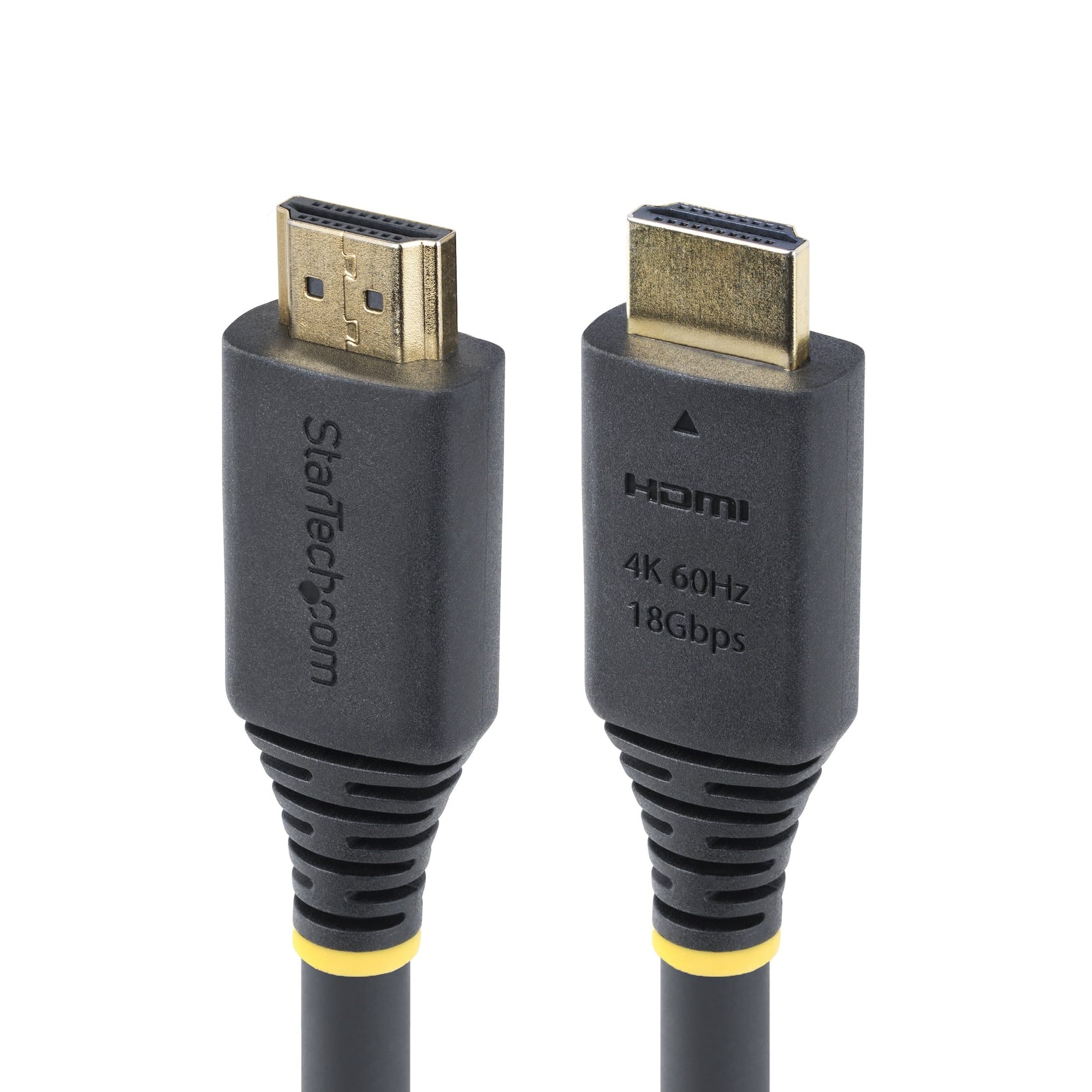 StarTech.com 5m Premium Gecertificeerde High Speed HDMI Kabel, 4K 60Hz/1440p 144Hz, HDR10/HDCP 2.2/ARC, 18Gbps, UHD HDMI 2.0 Kabel voor TV/Monitor/Display, TPE Mantel