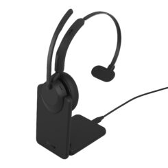 Jabra Evolve3 45 Headset Draadloos Hoofdband Kantoor/callcenter USB Type-A Bluetooth Zwart - Afbeelding 3