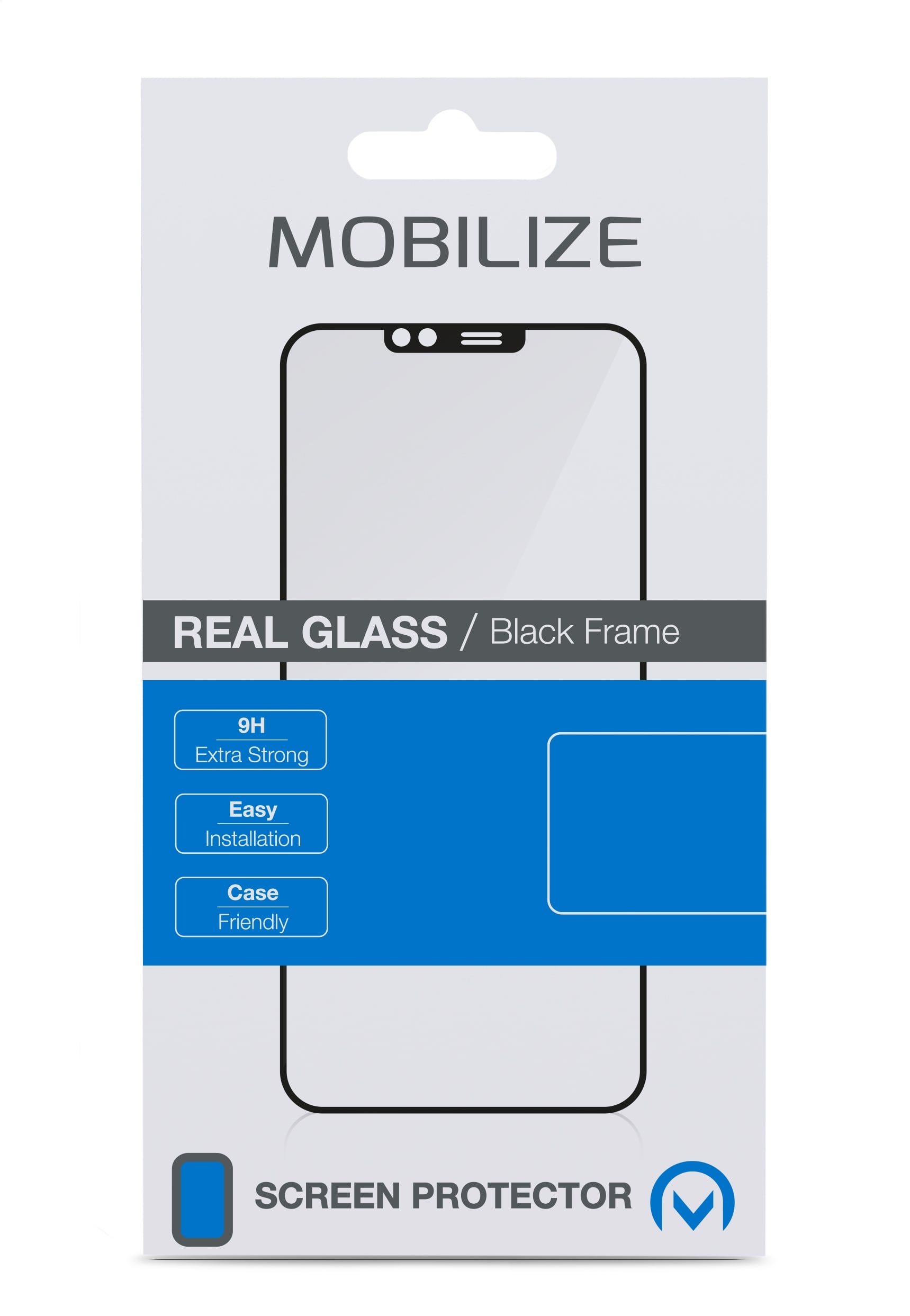 Mobilize Glass Screen Protector - Black Frame - Samsung Galaxy A22 4G/A32 4G/M22/M32 - Afbeelding 5