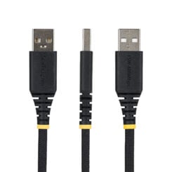 StarTech.com 15cm USB-A naar USB-C Snellaadkabel, 15W 3A, Dual-Layer Gevlochten Nylon / TPE Mantel, Duurzame USB-A naar USB-C Oplaadkabel, USB-A naar USB-C Kabel - Afbeelding 4