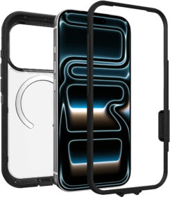OtterBox Defender Pro XT MagSafe with Camera Control Apple iPhone 17 Pro/18 Pro Clear/Black - Afbeelding 3