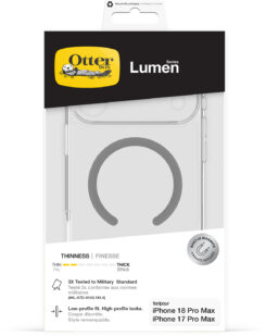 OtterBox Lumen Clear Case Apple iPhone 17 Pro Max/18 Pro Max Clear - Afbeelding 5