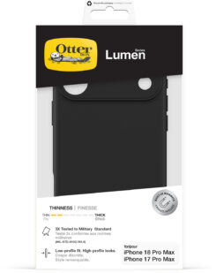 OtterBox Lumen Case Apple iPhone 17 Pro Max/18 Pro Max Black - Afbeelding 5