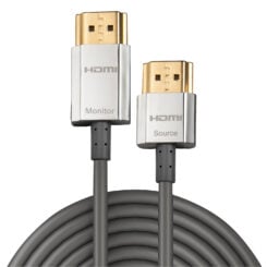 Lindy 41676 HDMI kabel 4,5 m HDMI Type A (Standaard) Zwart, Goud, Zilver - Afbeelding 3