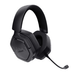 Trust GXT 493 Carus Gaming Headset - Draadloze gamingheadset – Bluetooth en USB verbinding – Afneembare microfoon – Zwart - Afbeelding 3