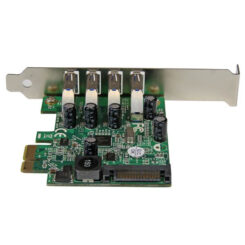 StarTech.com 4 Port PCI Express PCIe SuperSpeed USB 3.0 Controller Adapterkaart met UASP - 5Gbps - SATA Power - USB 3 PCIe Kaart - Afbeelding 4