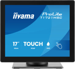 iiyama ProLite T1721MSC-B3 computer monitor 43,2 cm (17") 1280 x 1024 Pixels SXGA Touchscreen Tafelblad Zwart - Afbeelding 2