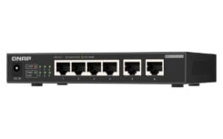 QNAP QSW-2104-2T-R2 netwerk-switch Unmanaged 10G Ethernet (100/1000/10000) Desktop Zwart - Afbeelding 3