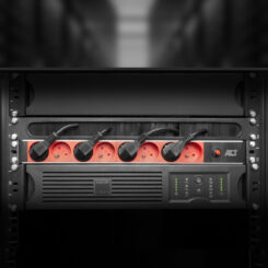 ACT Stekkerdoos PDU 19" C14 IEC60320 8-voudig type E, 3m H05VV-F 3G1.0 - Afbeelding 4