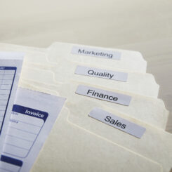DYMO originele LabelWriter labels voor hangmappen | 12 mm x 50 mm | rol van 220 gemakkelijk los te maken labels | zelfklevende etiketten voor de LabelWriter labelprinters - Afbeelding 4