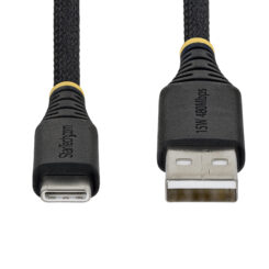 StarTech.com 3m USB-A naar USB-C Snellaadkabel, 15W 3A, Dual-Layer Gevlochten Nylon / TPE Mantel, Duurzame USB-A naar USB-C Oplaadkabel, USB-A naar USB-C Kabel - Afbeelding 6