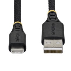 StarTech.com 15cm USB-A naar USB-C Snellaadkabel, 15W 3A, Dual-Layer Gevlochten Nylon / TPE Mantel, Duurzame USB-A naar USB-C Oplaadkabel, USB-A naar USB-C Kabel - Afbeelding 6