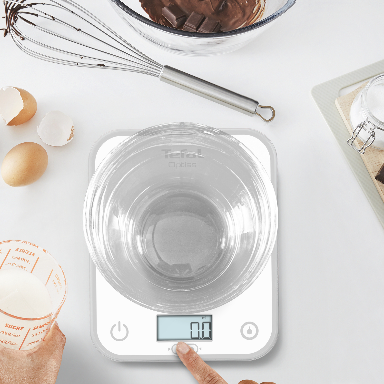 Tefal Optiss BC50U0 Keukenweegschaal - Afbeelding 6