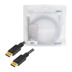 LogiLink CV0139 DisplayPort kabel 5 m Zwart - Afbeelding 6