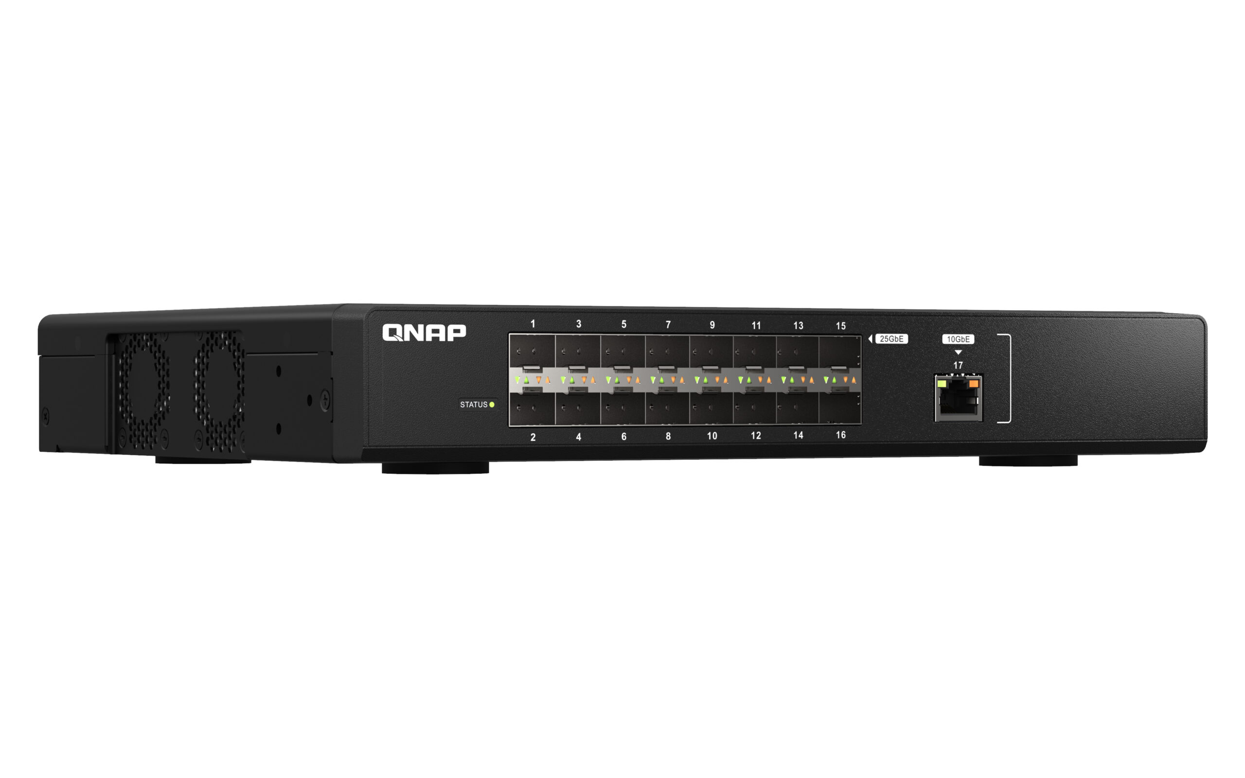 QNAP QSW-M5216-1T netwerk-switch Managed L2 Zwart - Afbeelding 4