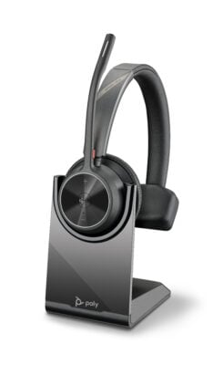 HP Poly Voyager 4310-M Microsoft Teams Certified USB-C Headset + BT700 dongle + oplaadstatief