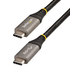 StarTech.com 2m USB-C Kabel, USB 5Gbps, 100W (5A) Power Delivery, 4K 60Hz DP Alt Mode, TPE Mantel - Thunderbolt Compatibel - Afbeelding 2