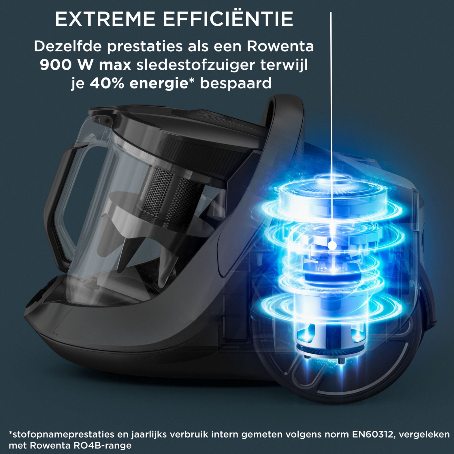 Rowenta Green Force G-FORCE Cyclonic Silence RO7C36 Stofzuiger zonder zak - Beste uit de Test nov 2025 - Afbeelding 4