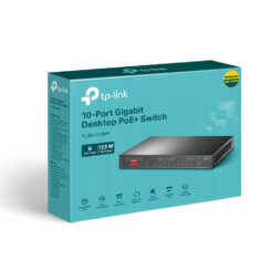 TP-Link TL-SG1210MP netwerk-switch Unmanaged Gigabit Ethernet (10/100/1000) Power over Ethernet (PoE) Zwart - Afbeelding 5
