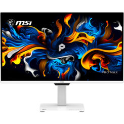 MSI Pro MAX 271UPXW12G computer monitor 67,3 cm (26.5") 3840 x 2160 Pixels UltraWide Full HD QD-OLED Wit - Afbeelding 3