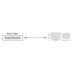 ACT Zwart 2,0 meter U/UTP CAT6 patchkabel met RJ45 connectoren - Afbeelding 4