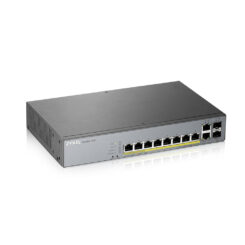 Zyxel GS1350-12HP-EU0101F netwerk-switch Managed L2 Gigabit Ethernet (10/100/1000) Power over Ethernet (PoE) Grijs - Afbeelding 2