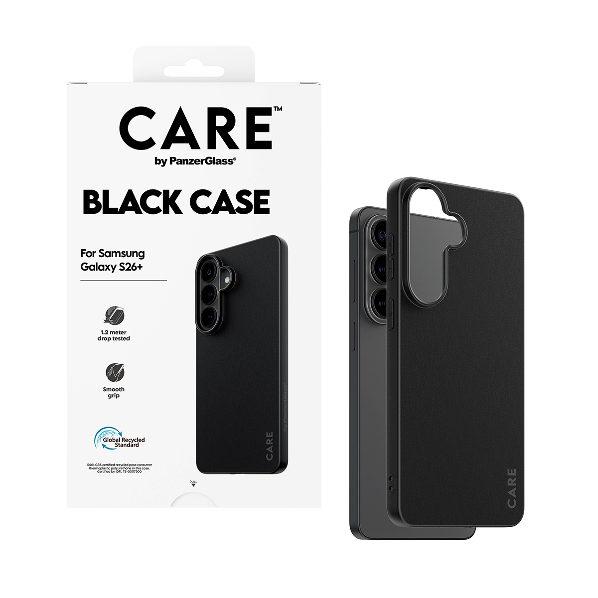 PanzerGlass CARE™ by ® TPU Case Black Samsung Galaxy S26+ mobiele telefoon behuizingen Hoes Zwart - Afbeelding 6